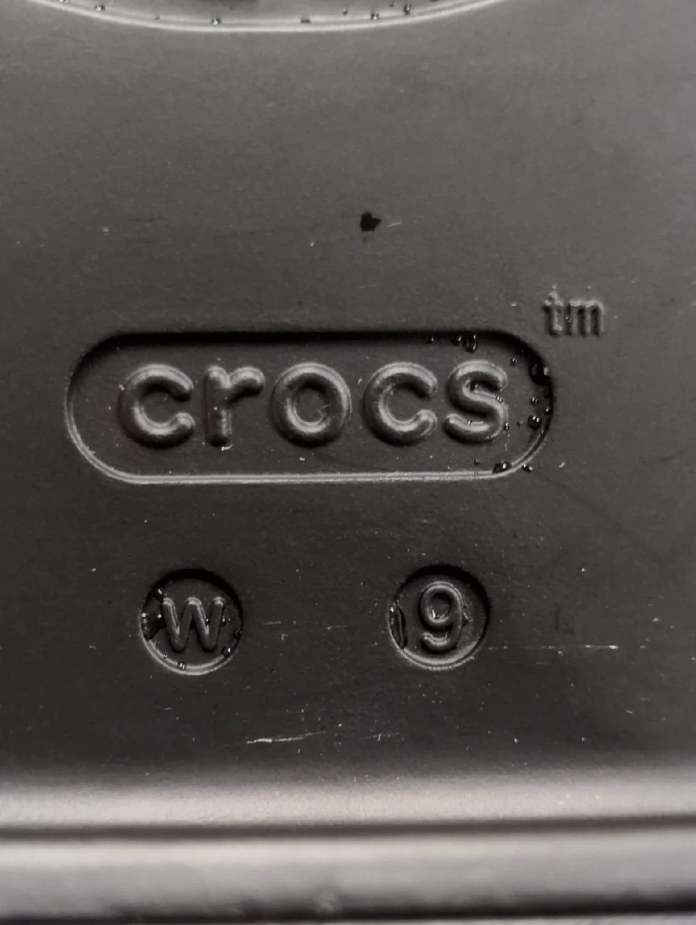 Crocs Brooklyn Slide Heel Sandals Black Size 9 - Picture 7 of 10